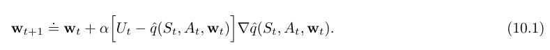 10_1_1_gradient_descent_update_for_action_value_prediction