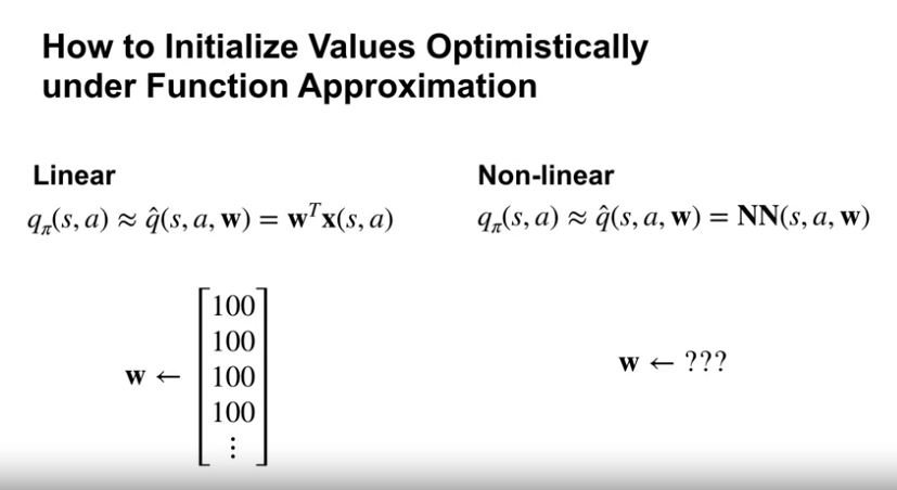 exploration_under_function_approximation_how_to_initiallize_values_optimistically_under_function_approximation